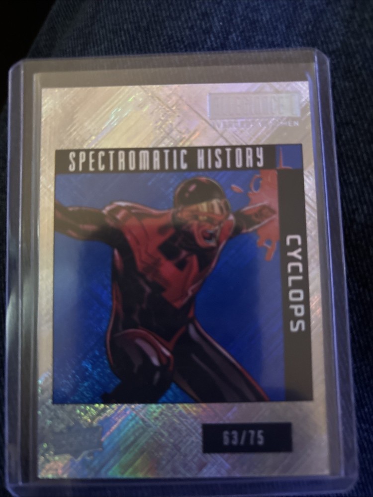 Cyclops - 2023 Upper Deck Allegiance Avengers Vs X-Men #Sh-1 Blue /75