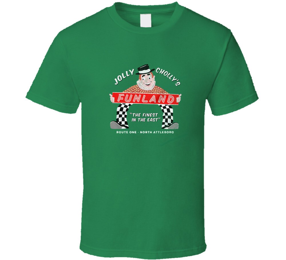 Jolly Cholly Funland Amusement Park Massachusetts T Shirt