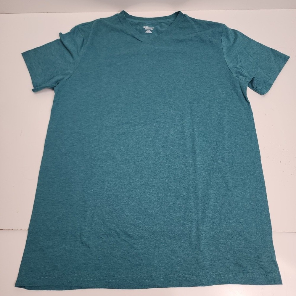 Mossimo Supply Co. Teal V-Neck Short Sleeve Tee Shirt Women's Size M