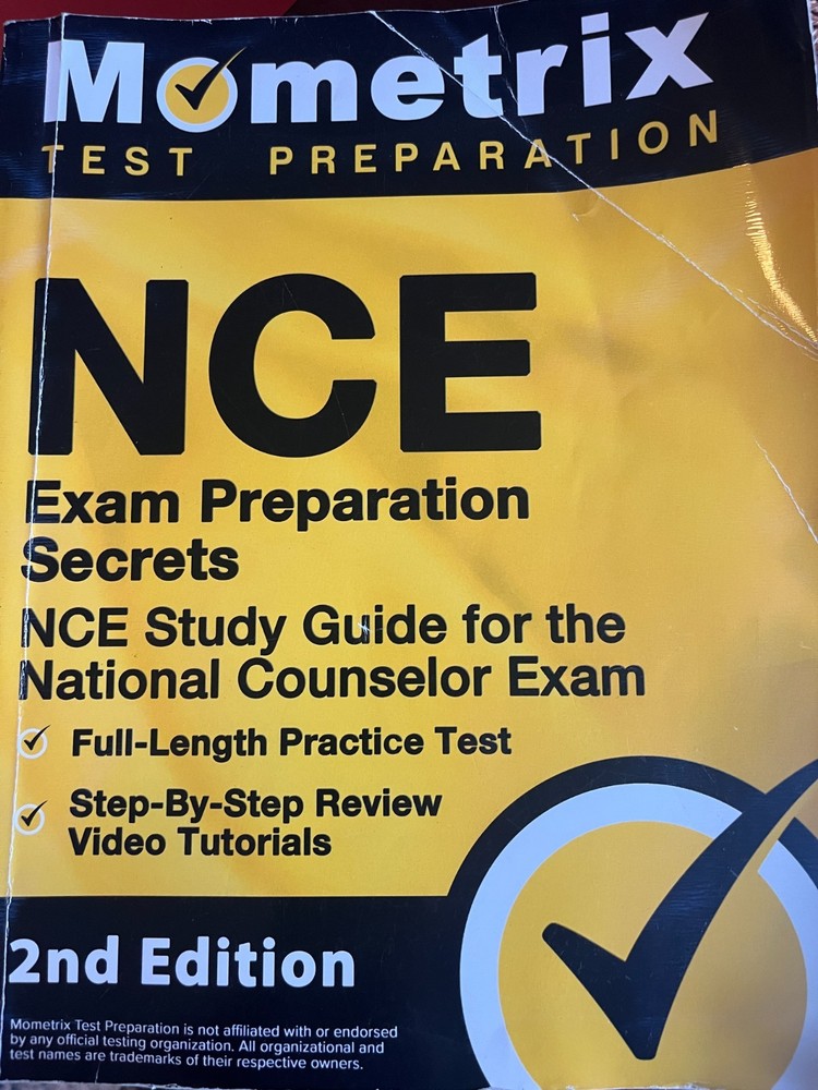 MOMETRIX NCE Exam Preparation Secrets Study Guide [2nd Edition]