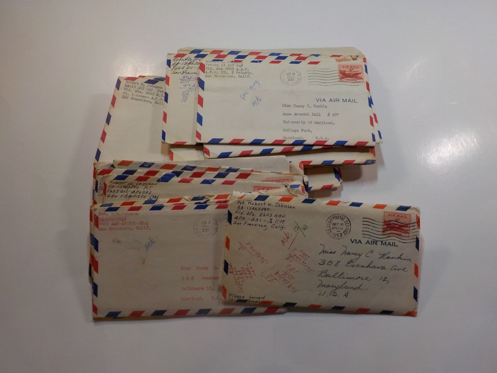 24 Koreann War Letters To Sweetheart 101st Airborne Division APO Lot VTG Johnson