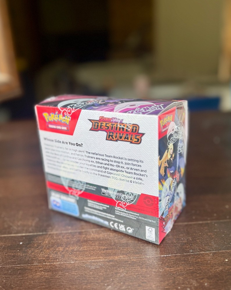 Pokemon tcg Destined Rivals booster box 36 packs NEW Sealed ENG