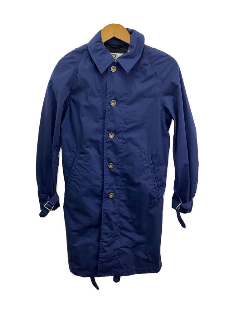 Engineered Garments  Steel Collar Coat/1/Polyester/Nvy/Plain 40301