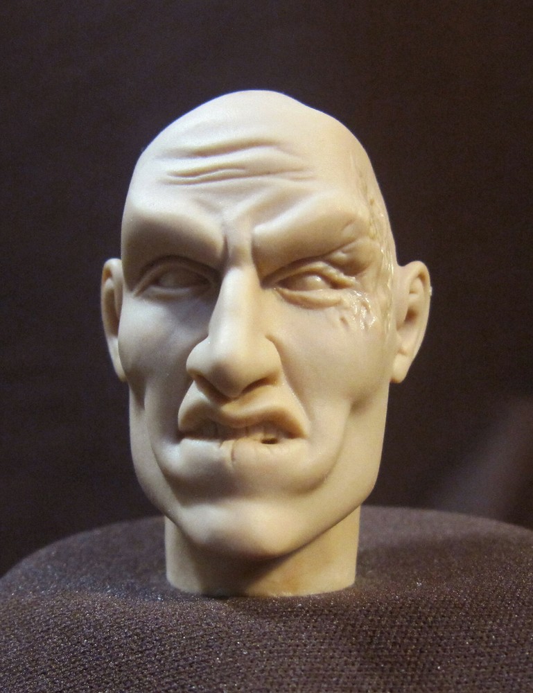 DM-56 CUSTOM RESIN UNPAINTED HEAD SCULPT Action figures 1/6 Scale