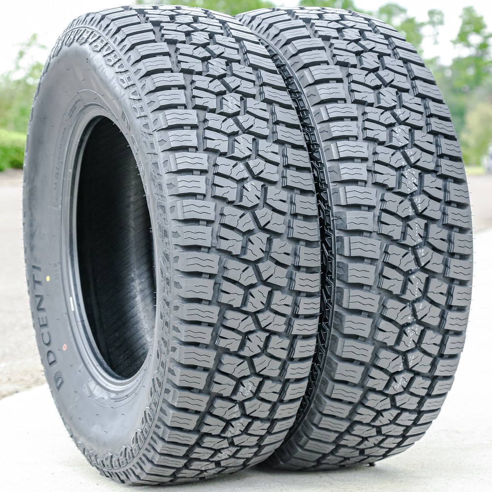 Dcenti DC88 AT LT 245/70R17 E 10-Ply All-Terrain Tires - 2 Pack