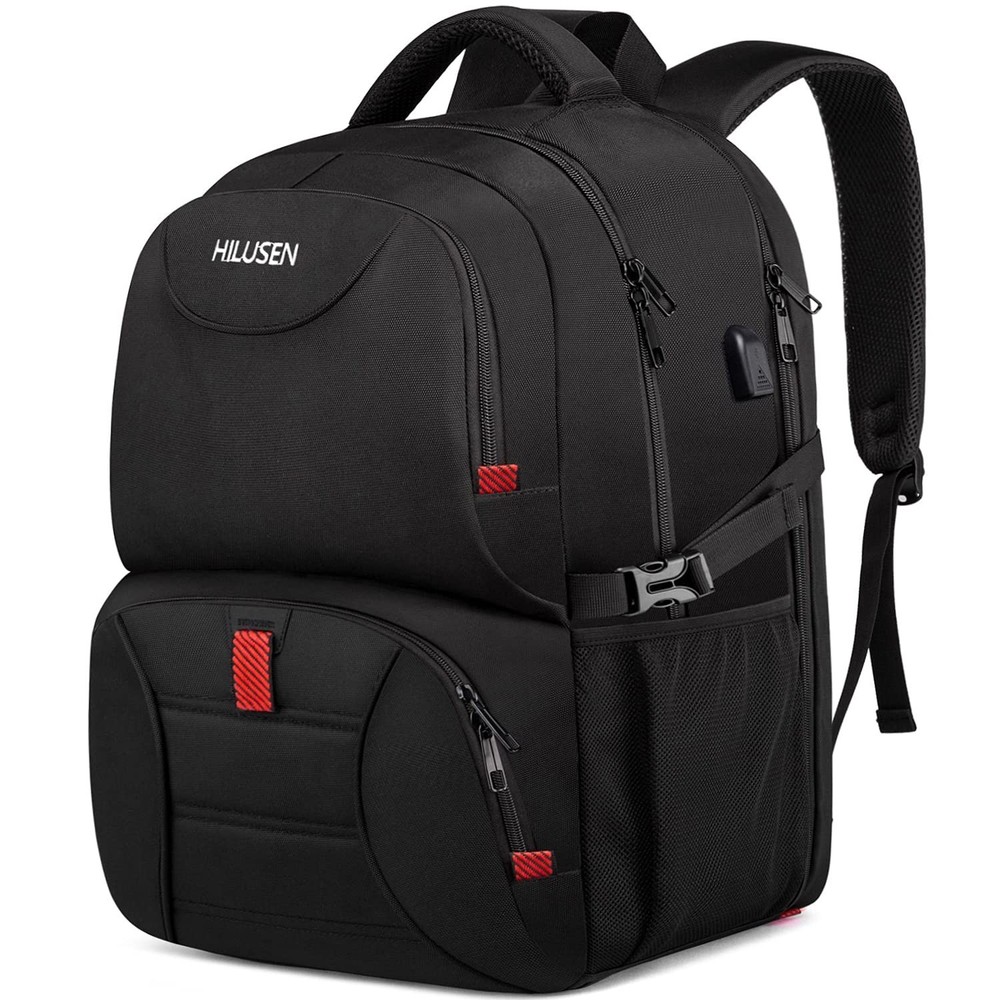 Extra Large 50L Backpack for Men with Insulated Cooler Lunch Box and Water Resistant Design  