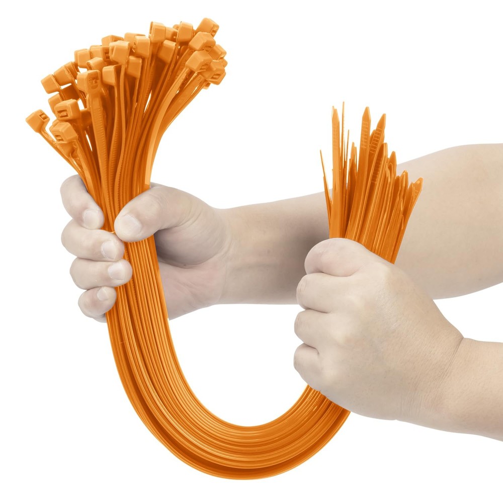 Heavy Duty Zip Ties 100 PCS 200 LB Ultra Strong Plastic Wire Ties Large Cable Ties