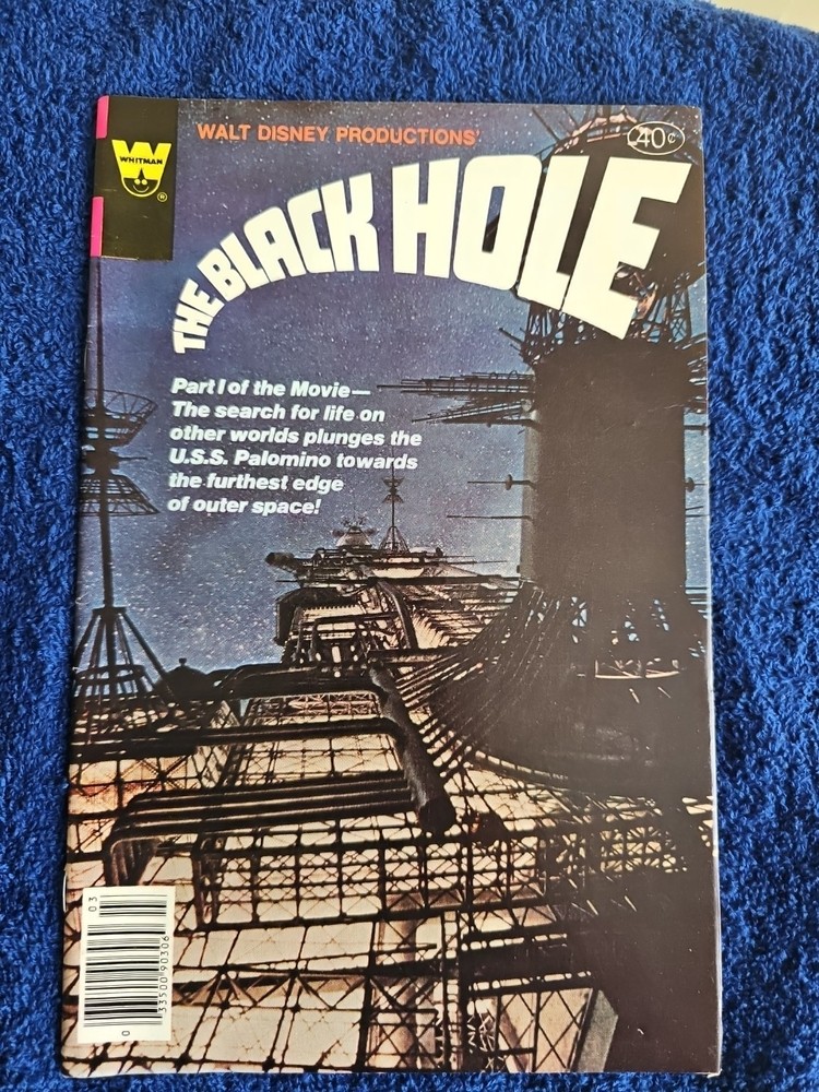 The Black Hole # 1 1980 Comic Book Walt Disney Productions Whitman