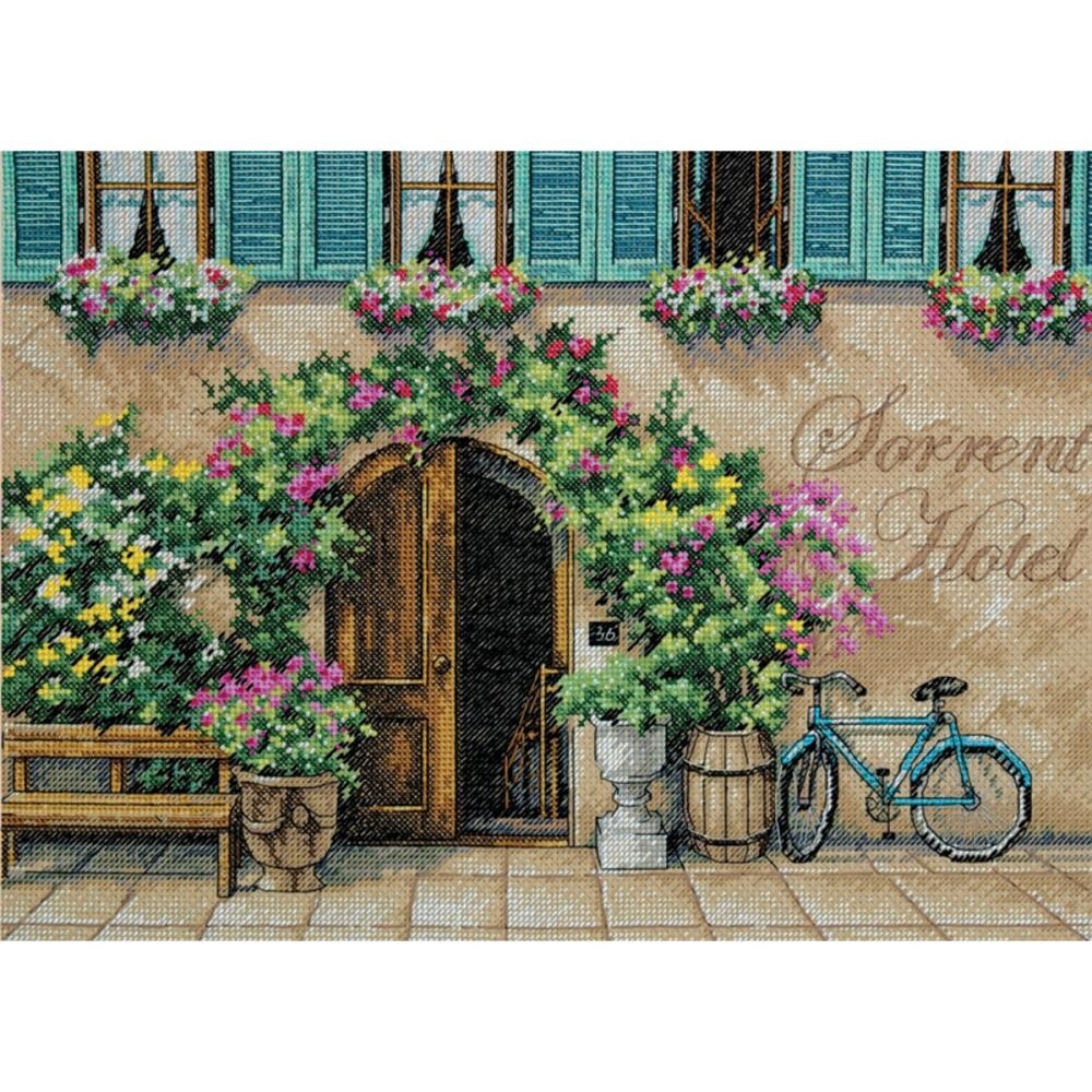 Dimensions Counted Cross Stitch Kit Sorento Hotel 10