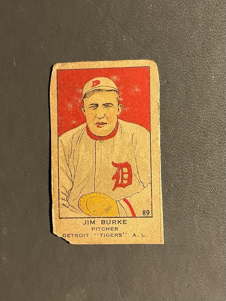 1919-21 W514 - Jim Burke #89 Hand-Cut