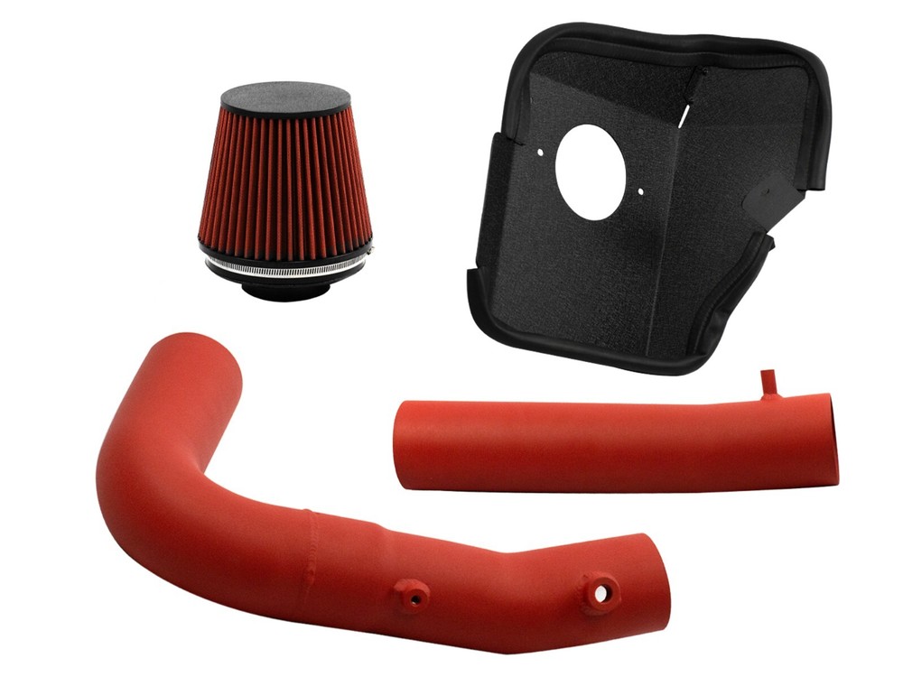 Cold Air Intake System for 2011-2019 Dodge Challenger 3.6L V6 Wrinkle Red Finish