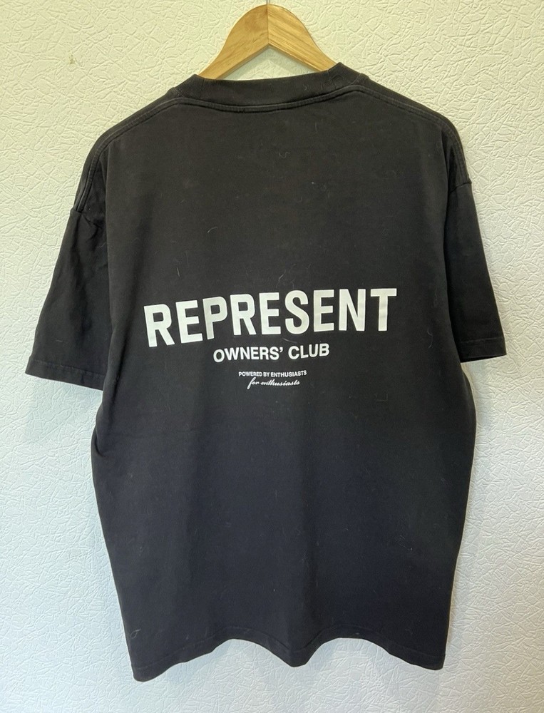 Represent Black T Shirt Tee Mens Small
