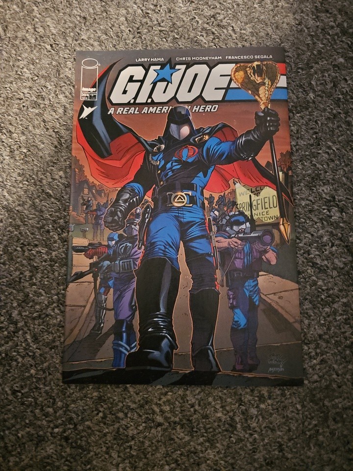 G.I. Joe A Real American Hero #305 Cover A Andy Kubert & Brad Anderson NM