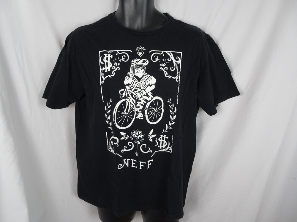 Neff Card Black Shirt Size L