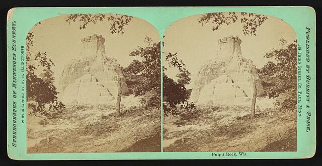 Photo:Pulpit Rock, Wis