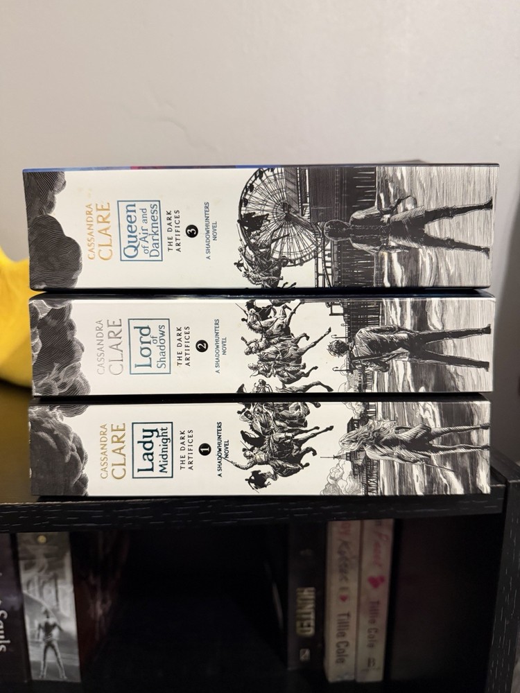 Cassandra Clare Dark Artifices Series Paperback Set Lady Midnight Shadows Queen