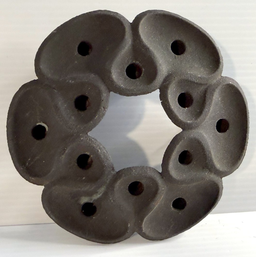 Dansk Designs IHQ Quistgaard Spider Cast Iron Candle Holder 12 Tiny Taper DNK
