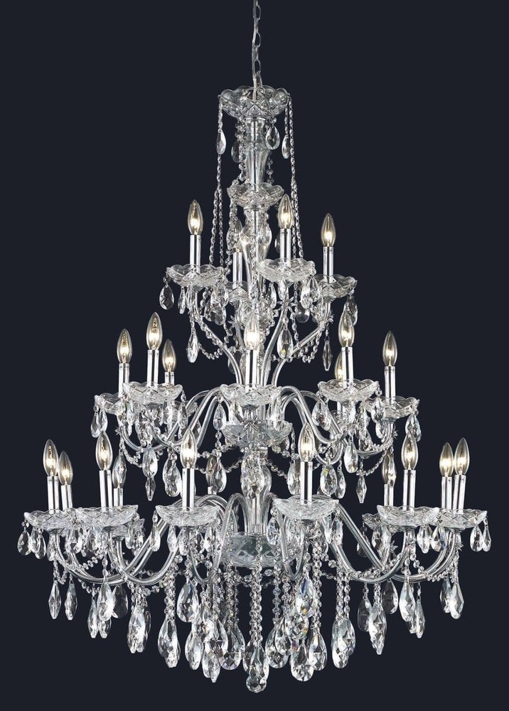 Elegant Lighting 2016G36/RC St. Francis 24 Light 36