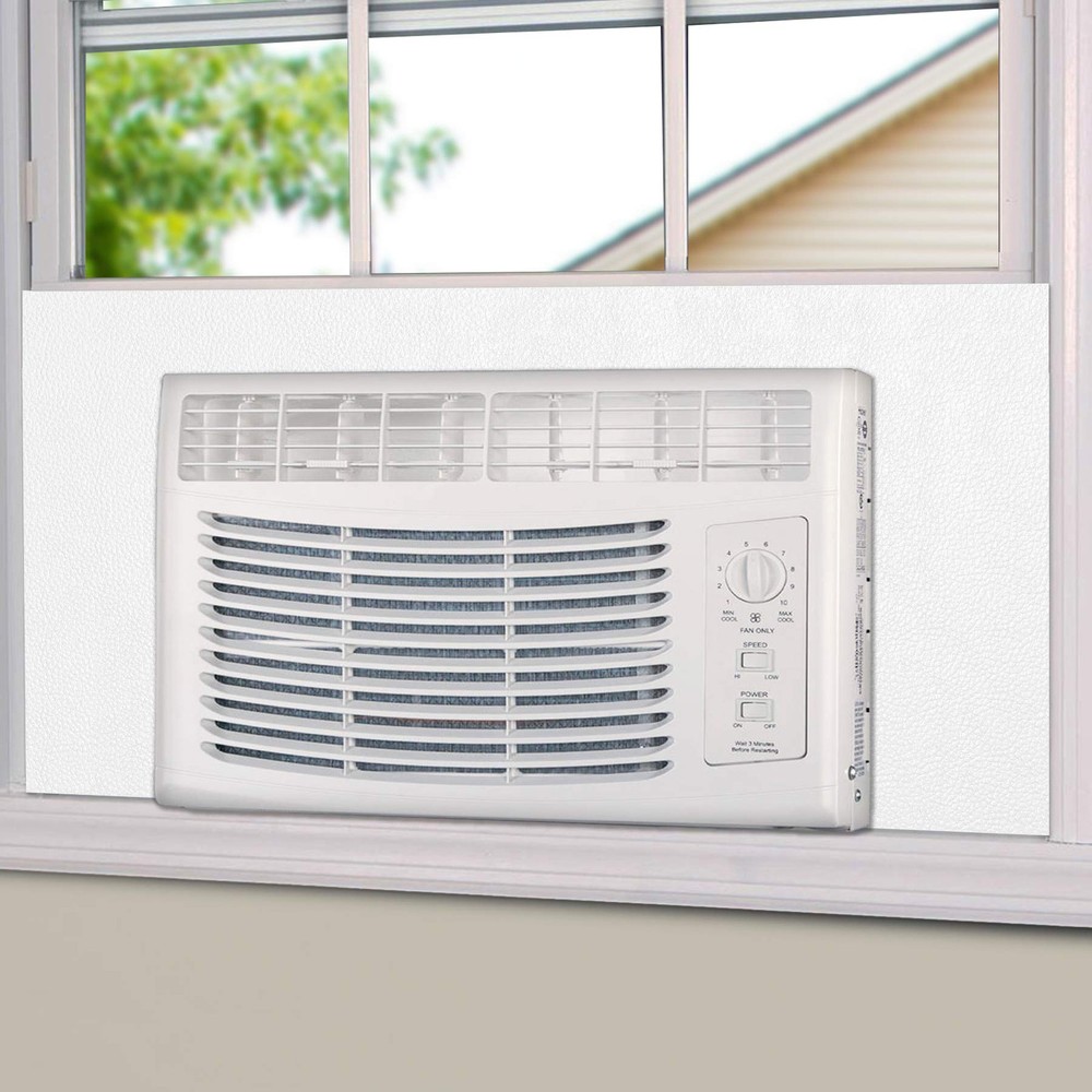 BJADE'S Window Air Conditioner Side Insulated Foam Panel, -piece Full Surroun...
