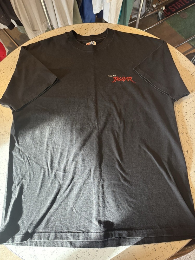 Rare Vintage 1993 Atari Jaguar Promo T Shirt XL 64-Bit 90s Video Game Retro