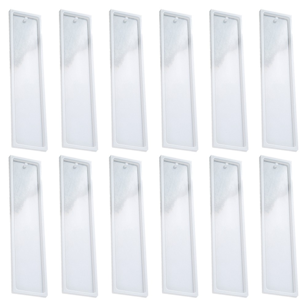 12PCS Bookmark Mold Creative Delicate Household Decorative Jewelry Craft Mold
