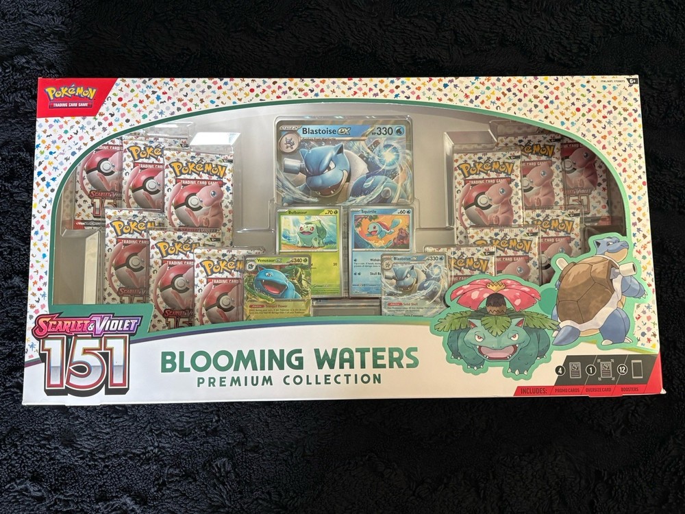 Pokemon TCG: Scarlet and Violet 151 Blooming Waters Premium Collection - Sealed