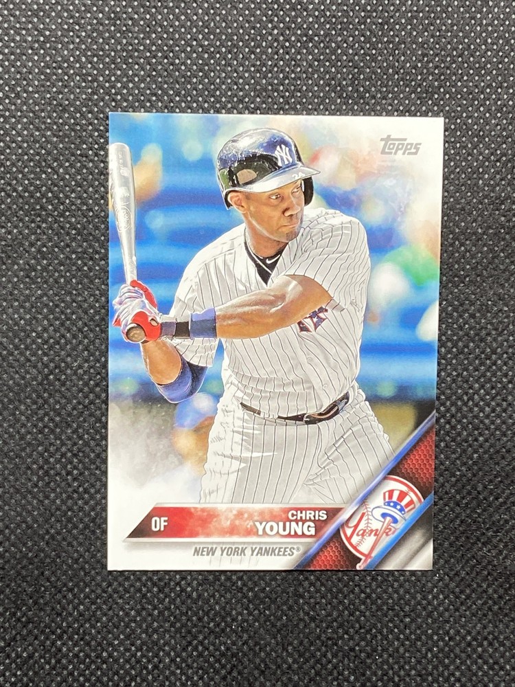 2016 Topps Mini Chris Young New York Yankees #72