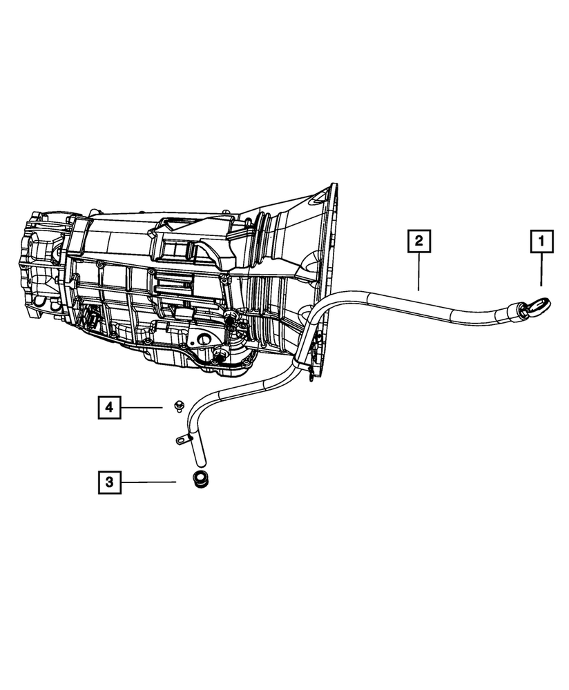 Genuine Mopar Transmission Fluid Level Indicator 53034117AB