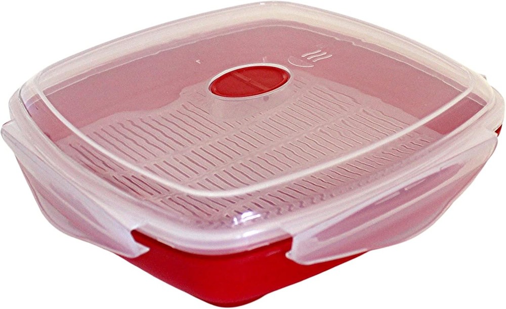 Vented Microwave Steer –  Microwave Cooker for Vetables, Fish,