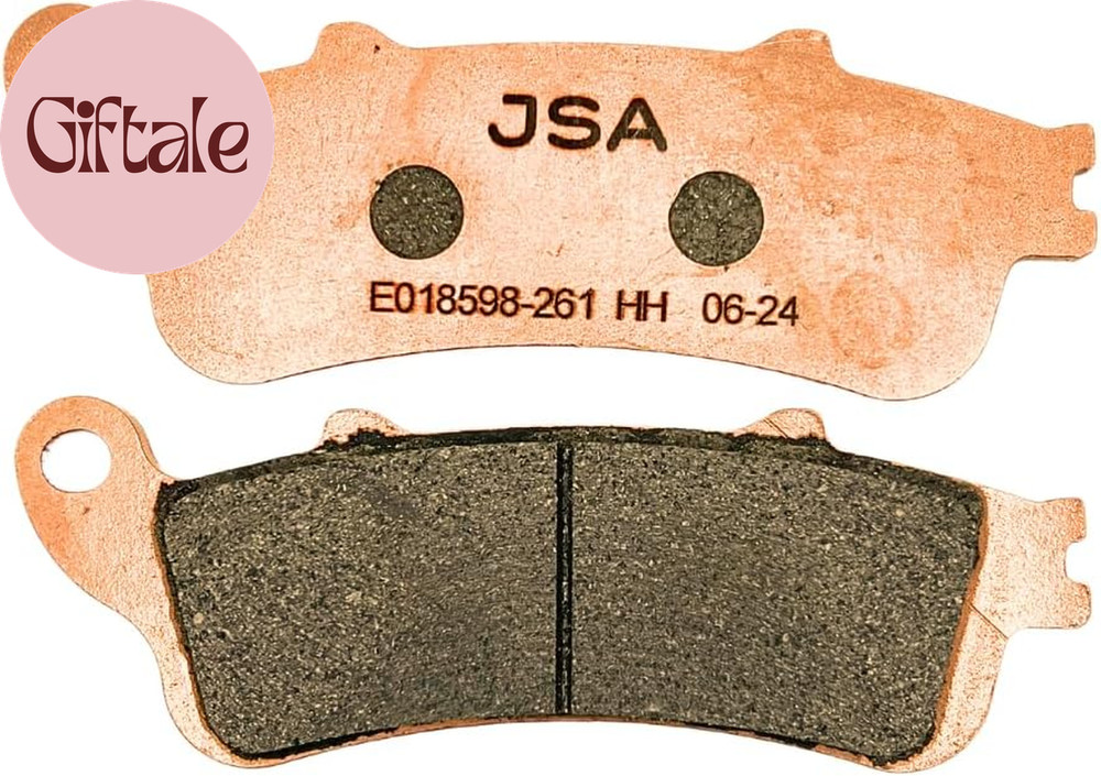 JSA 261 HH Motorcycle Brake Pads – Premium Powersports Brake Pads for Front or R