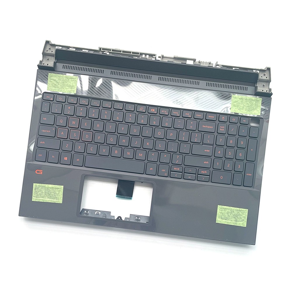 New For Dell Inspiron G15 5510 5511 5515 Palmrest US Backlit Keyboard 0V256H US