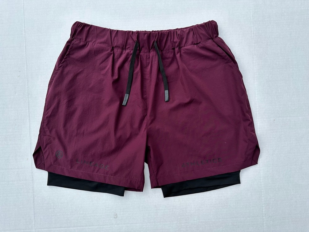 Mens 2 In 1 Compression Liner Workout Shorts- 5