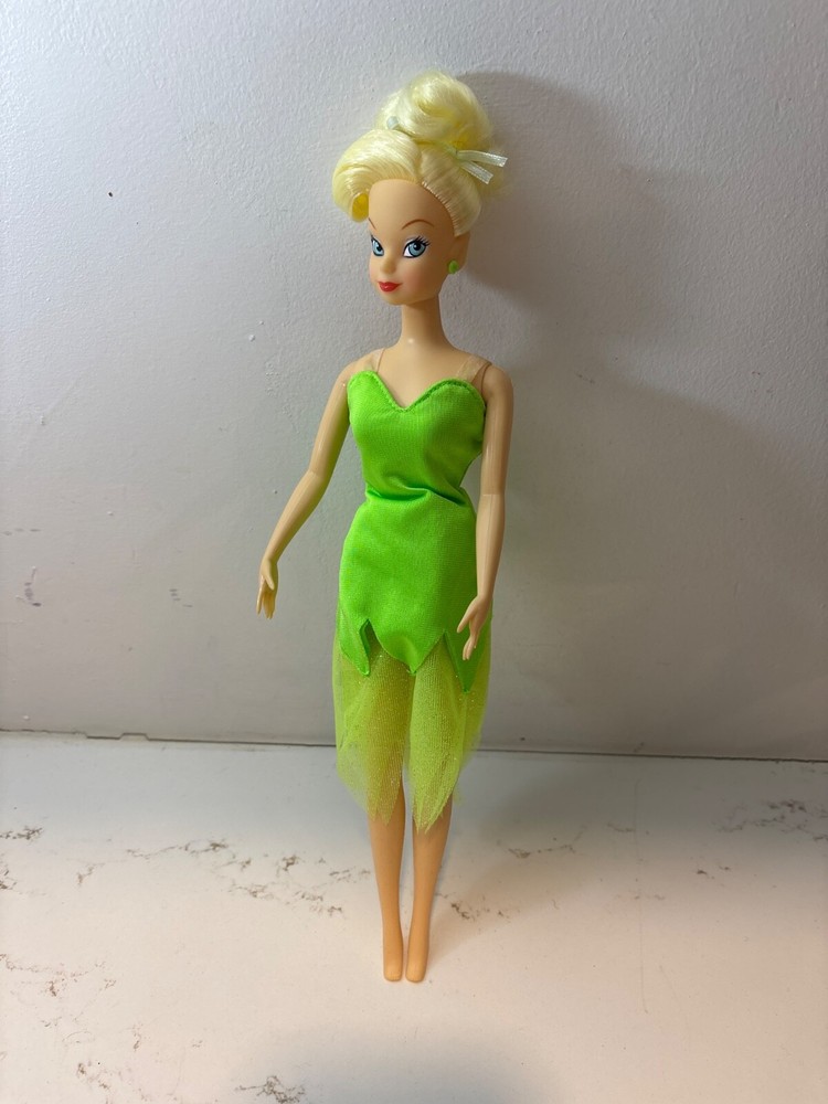 Vintage Disney Store Princess 12 Inch Tinker Bell (Peter Pan) TNT Doll E3