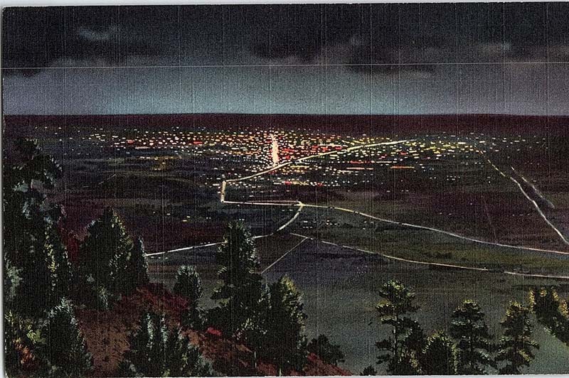 Postcard PANORAMIC SCENE Denver Colorado CO m/09 AJ4809