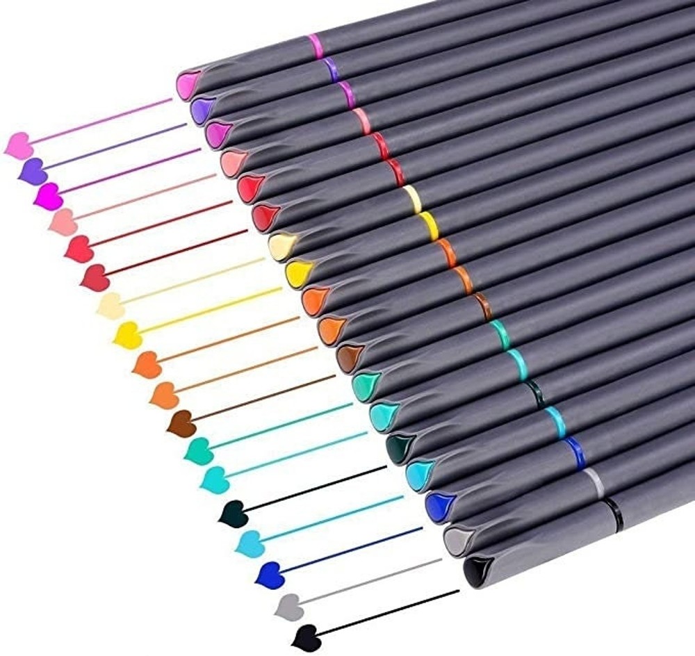 Journal Planner Pens Colored Pens Fine Point Markers Fine Tip Drawing pens 5 Pen