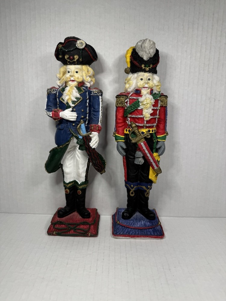 Vintage Nutcracker figurines from Galleria Lucchese, 1994, hand-painted