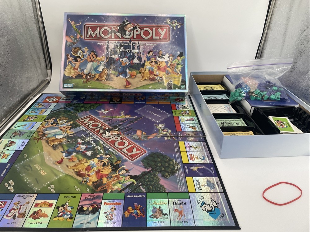 Monopoly  The Disney Edition Board Game 2001