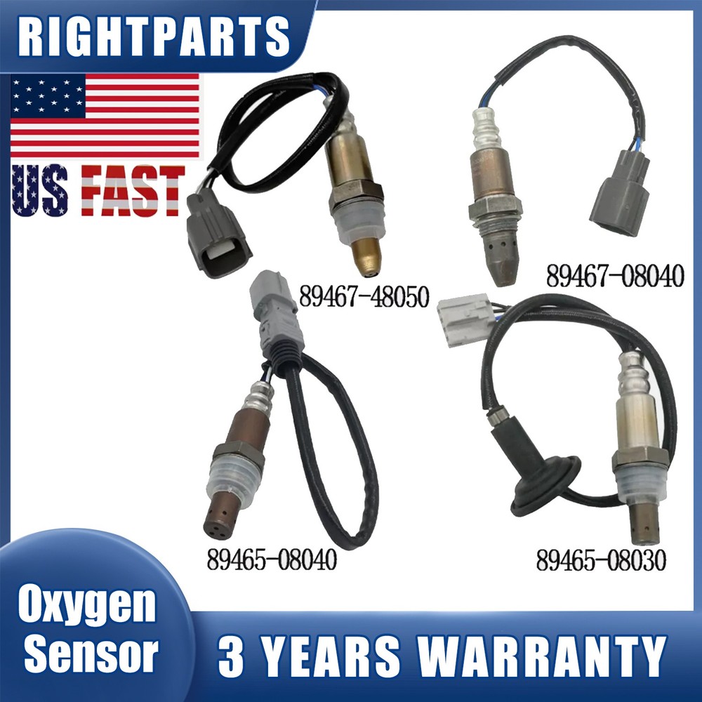 4X Oxygen Sensor Up&Downstream For Toyota Sienna 04-06 3.3 8946748050 8946508040