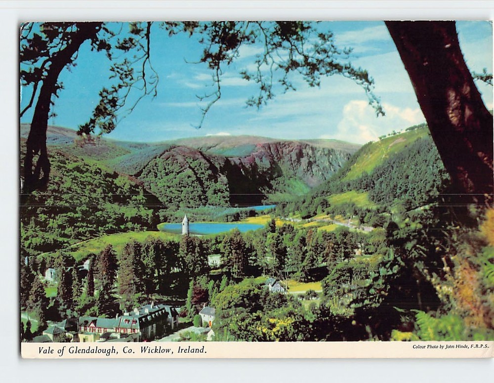 Postcard Vale of Glendalough Co. Wicklow Ireland