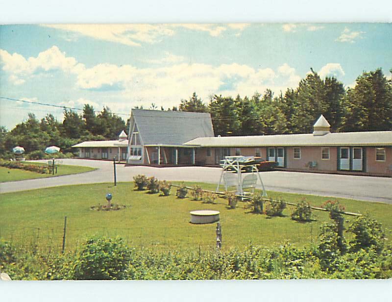 Pre-1980 OLD CARS & WATERVILLE MOTOR LODGE MOTEL Waterville Maine ME s8269