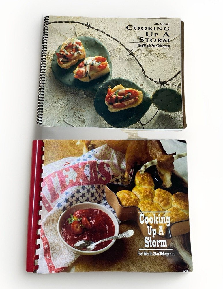 2 Community Cookbooks Cooking Up A Storm by the Fort Worth Star-Telegram