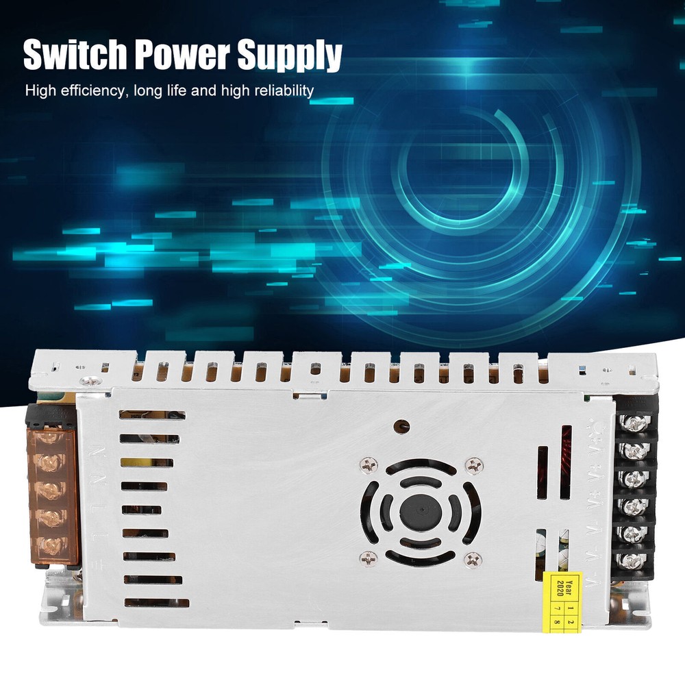 LED Switch Power Supply Waterproof UltraThin Driver Lighting Transformer 300W AC