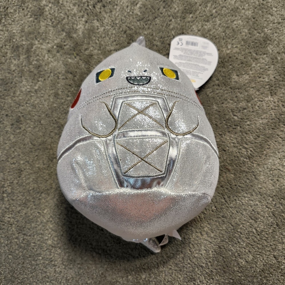 Mechagodzilla 8 Inch Metallic Squishmallow Plush Toy Official New With Tags