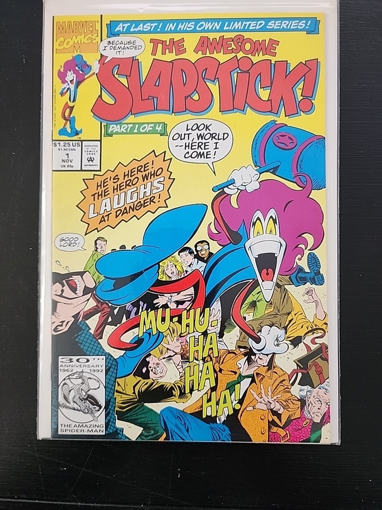Slapstick #1 (Marvel Comics November 1992)