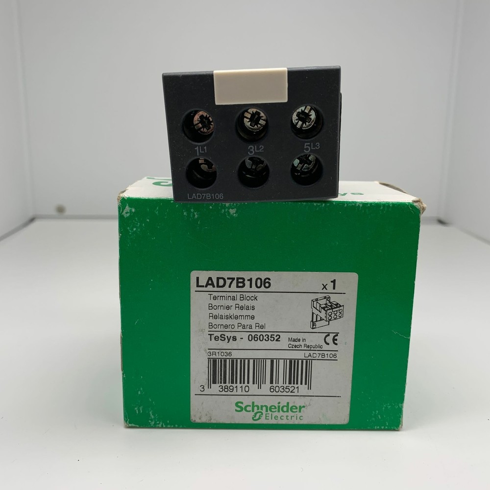 Schneider Terminal Block LAD7B106