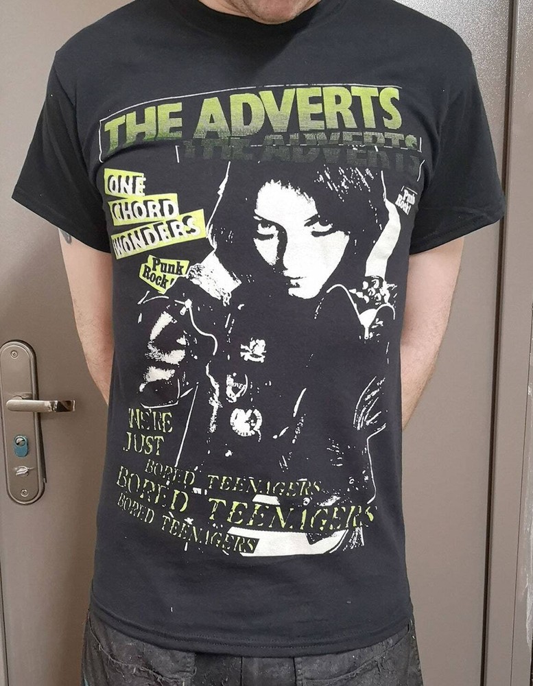Adverts band t-shirt, Gaye Advert - Bored Teenagers shirt, punk rock band