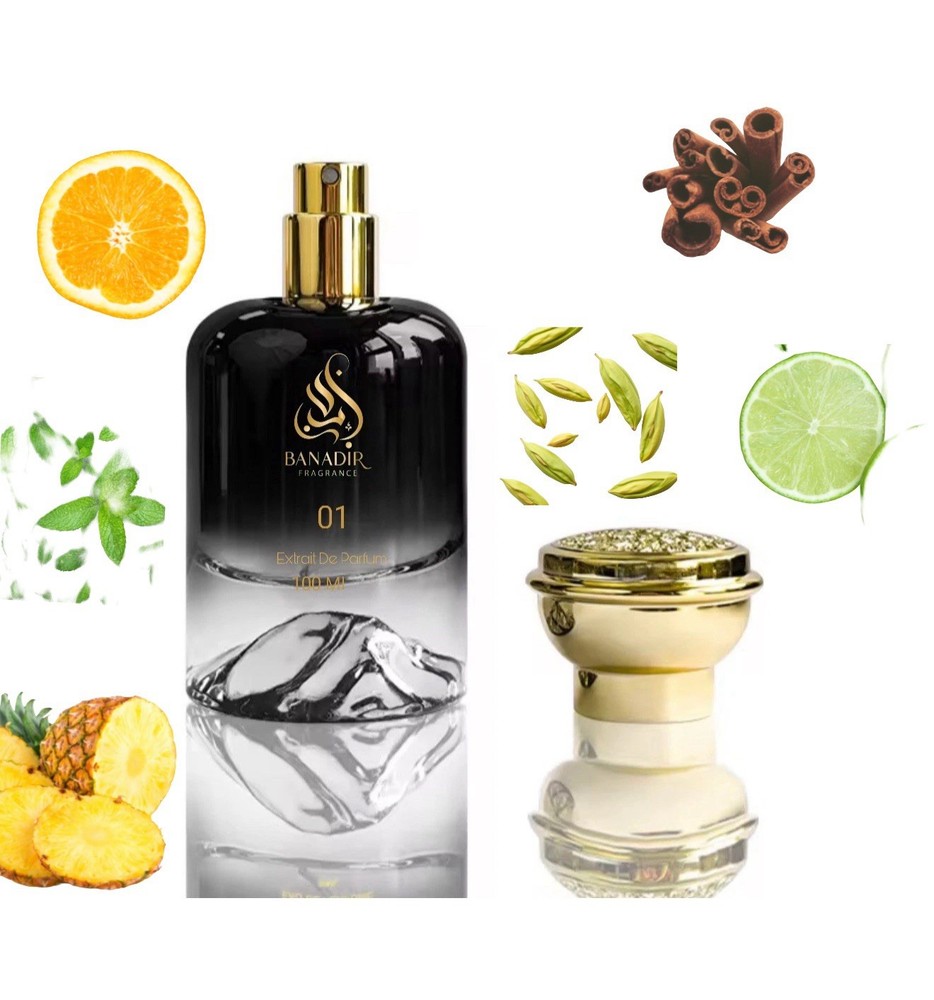 Banadirfragrance  01 Extrait De Parfum  100 Ml - NICHE AVENTUS ABSOLU