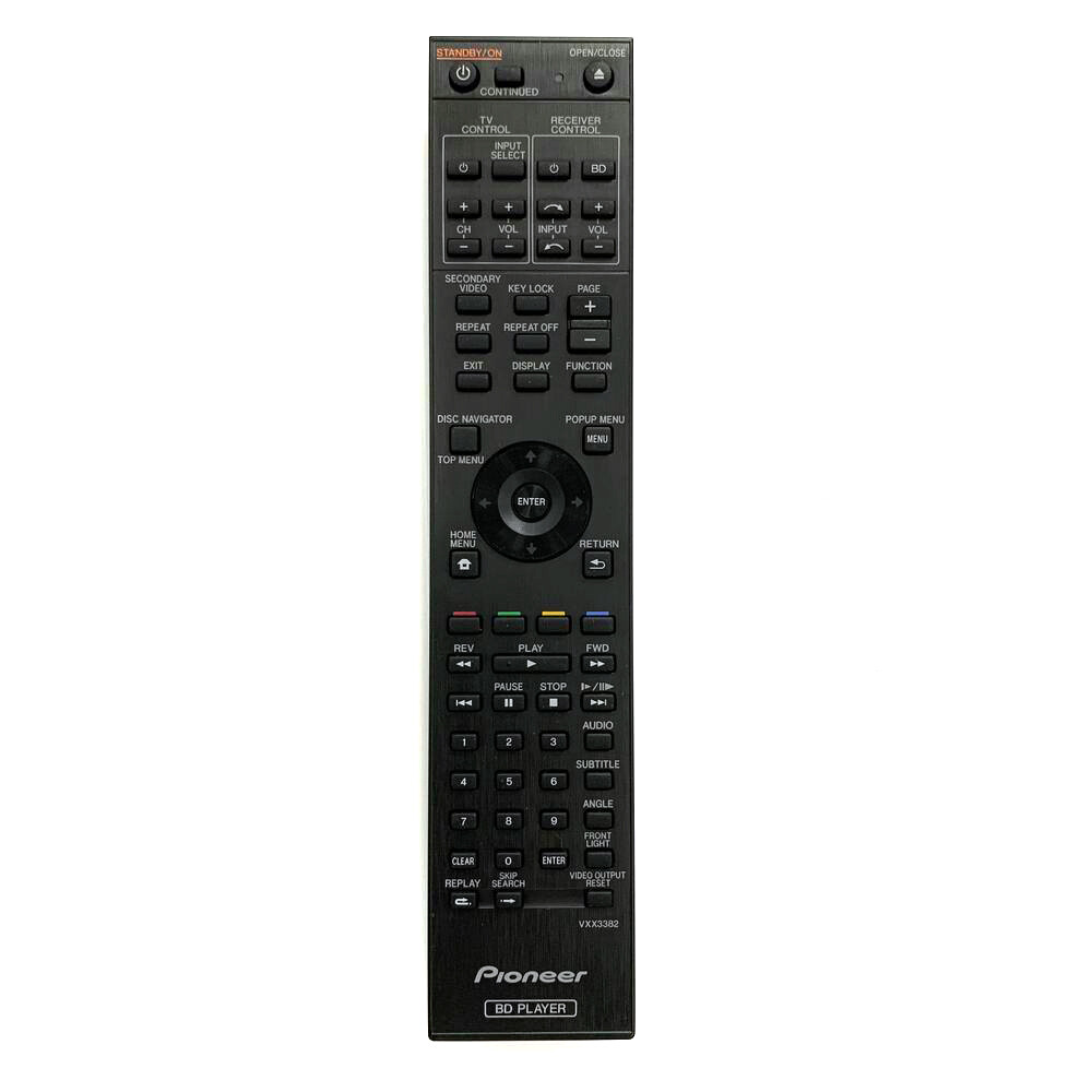 New Original VXX3382 For Pioneer BD Blu-Ray DVD Player Remote Control BDP-430