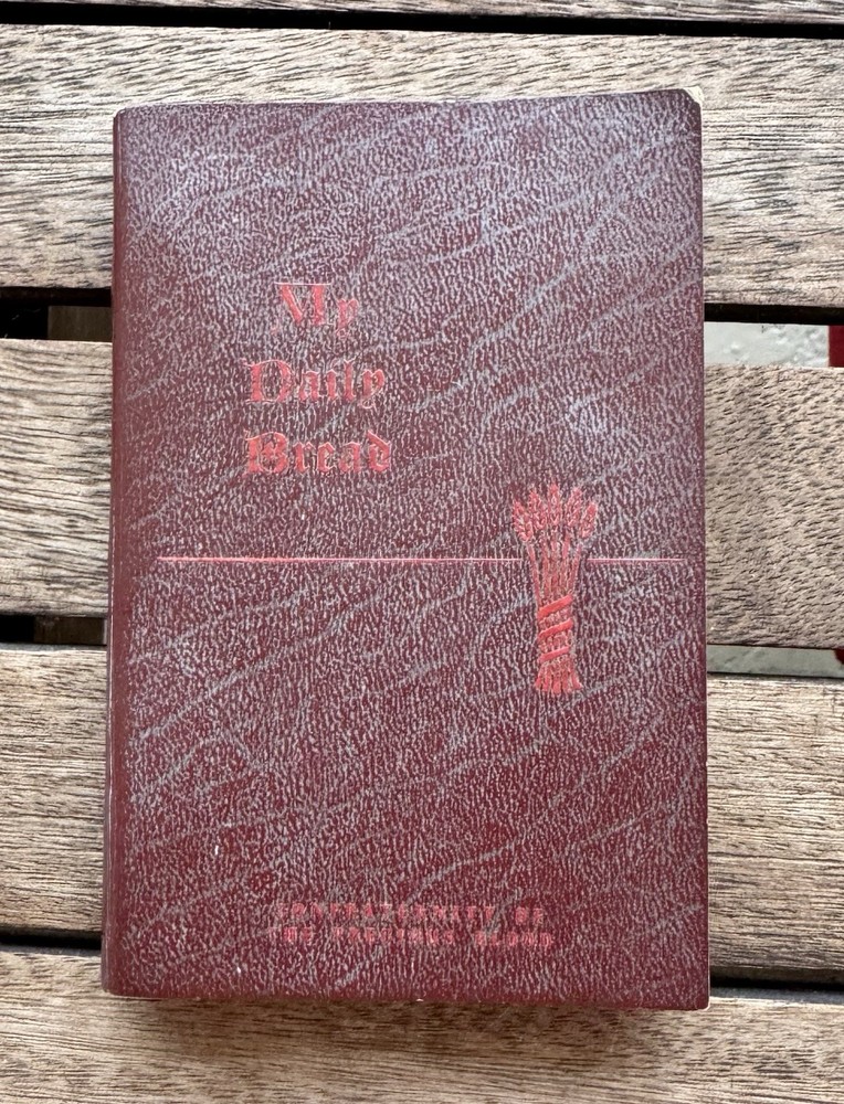 My Daily Bread - Confraternity of the Precious Blood by Anthony Paone Handbook