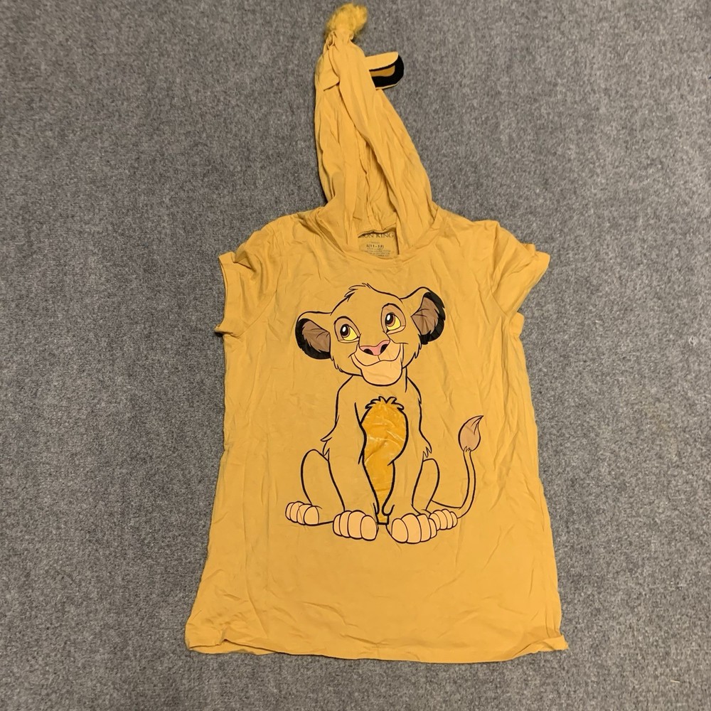 Disney Lion King Hooded Junior Size Large 11-13 T-Shirt
